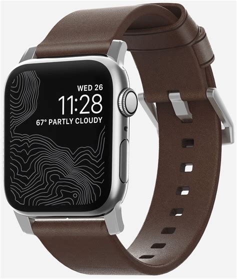 leather band for apple watch